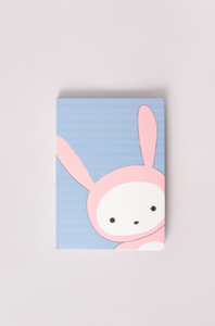 A5 blue bunny b hardback notebook (3 styles)